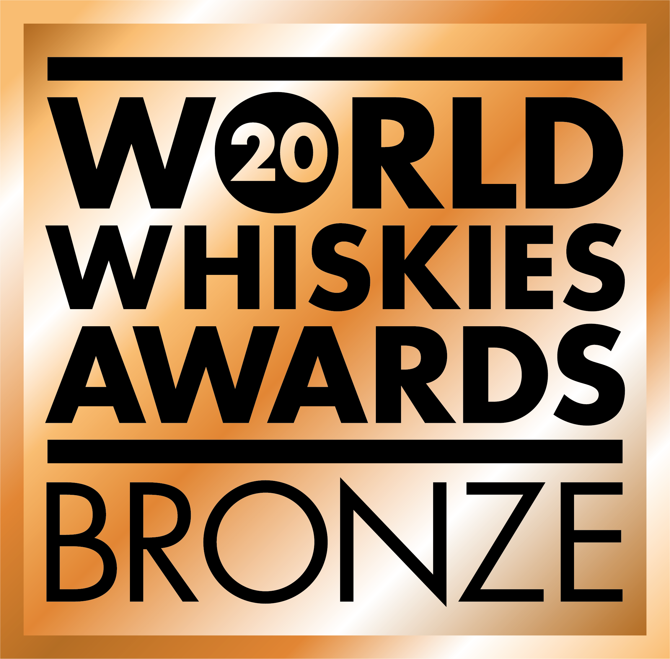 Médaille bronze World Whiskies awards 2020